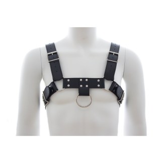 Adjustable Black Chest Harness