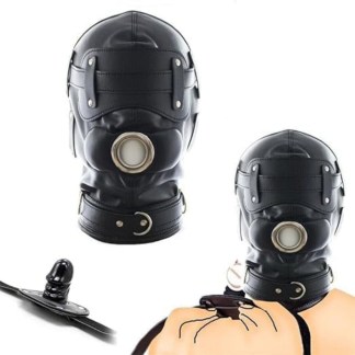Wearable PU Hood Mask