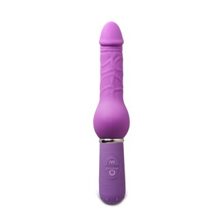 Purple Realistic Dildo Vibe