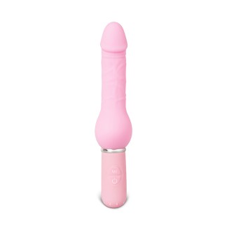Pink Realistic Dildo Vibe