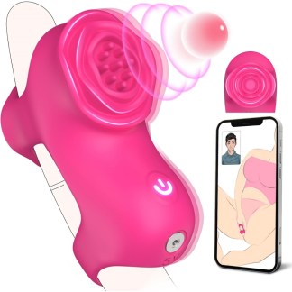 Rose Shape Finger Vibrator