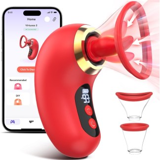 App-Controlled Sucking Stimulator