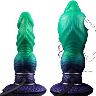 Multicolor Inflatable Dildo