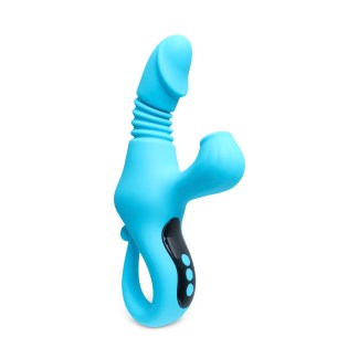 Cyan Triple-Action Vibrator