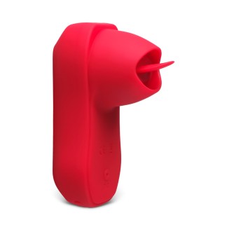 Red Tongue-Licking Massager