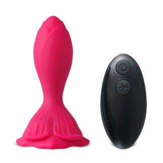Remote Flower Anal Plug