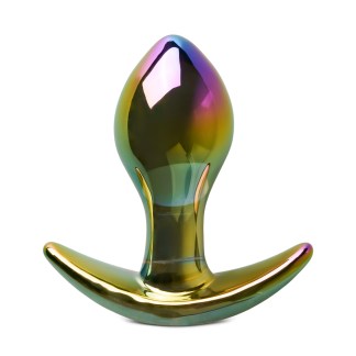 Multicolor Glass Butt Plug
